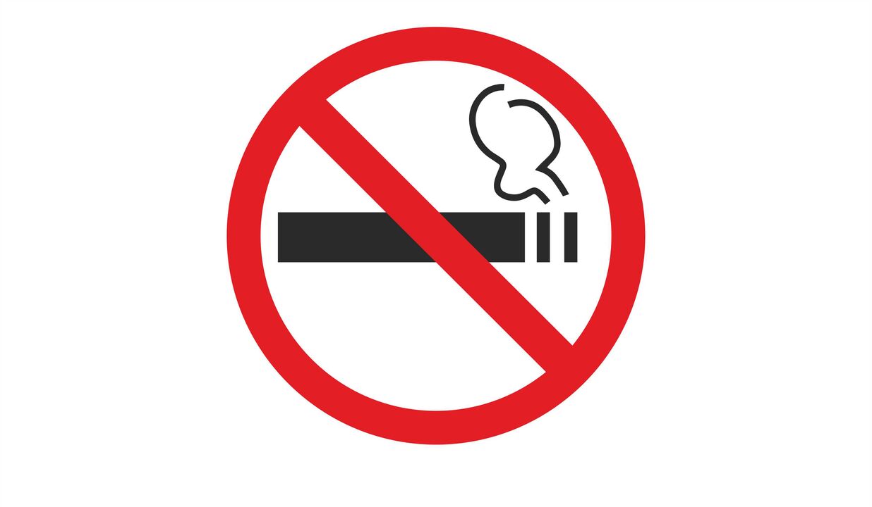 zákaz fajčenia cigariet